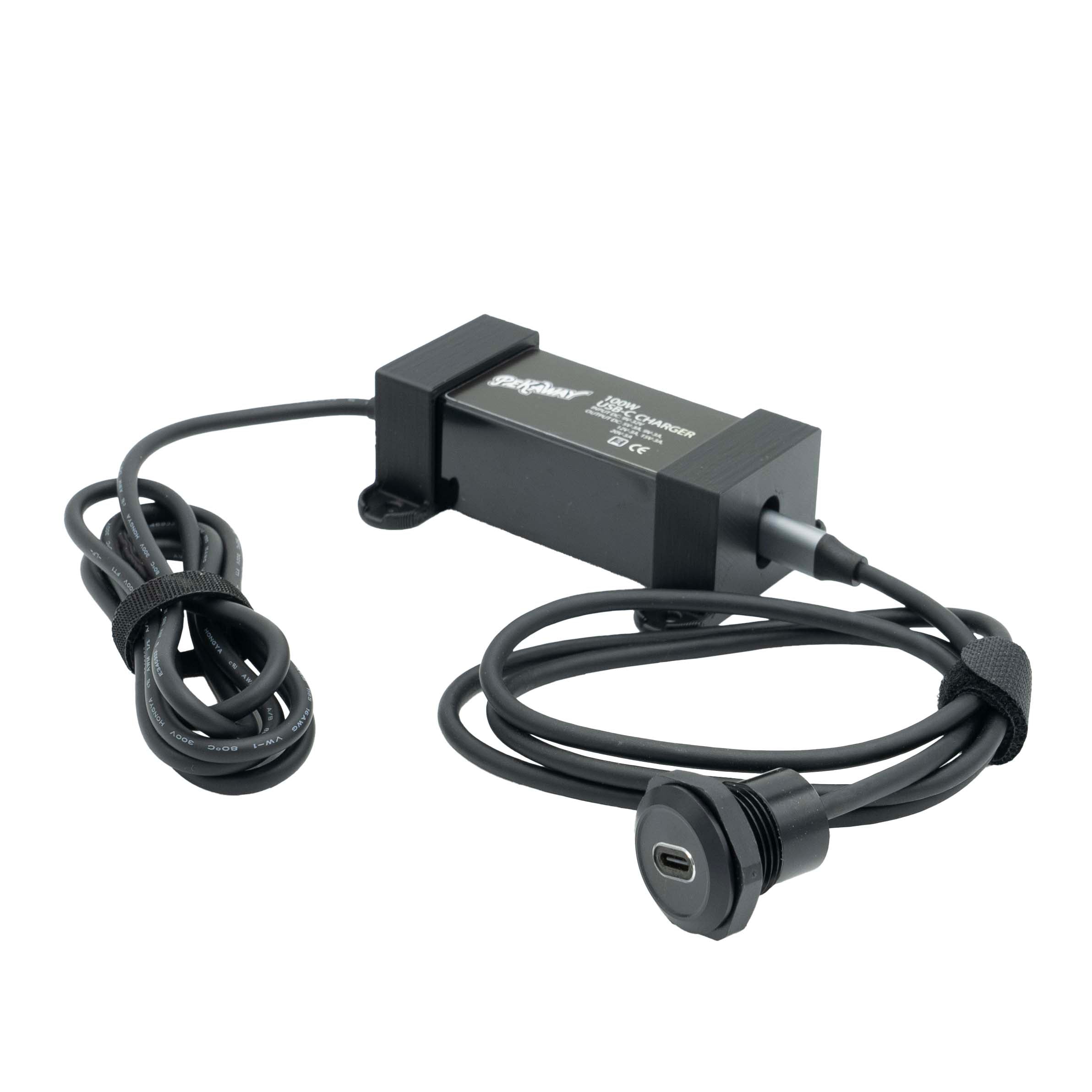100w USB-Lade buchse wasserdicht Schnell lade adapter pd Typ c