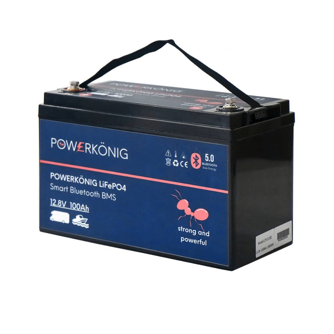 Powerkönig LiFePo4 Batterie